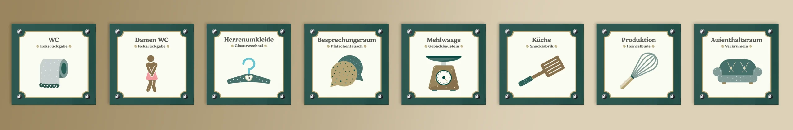 Büroschilder