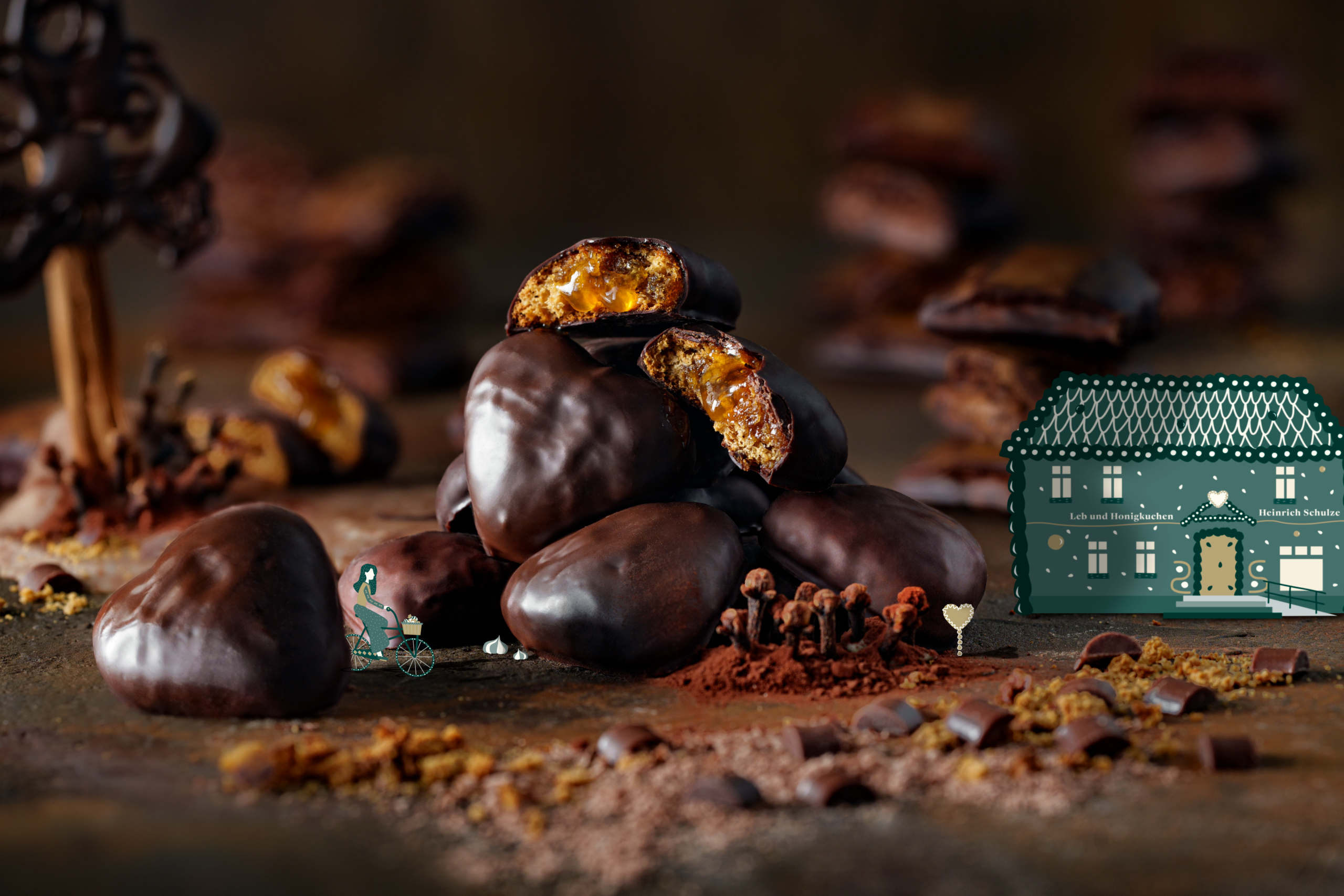 Schlaraffenland-Lebkuchen-Quer